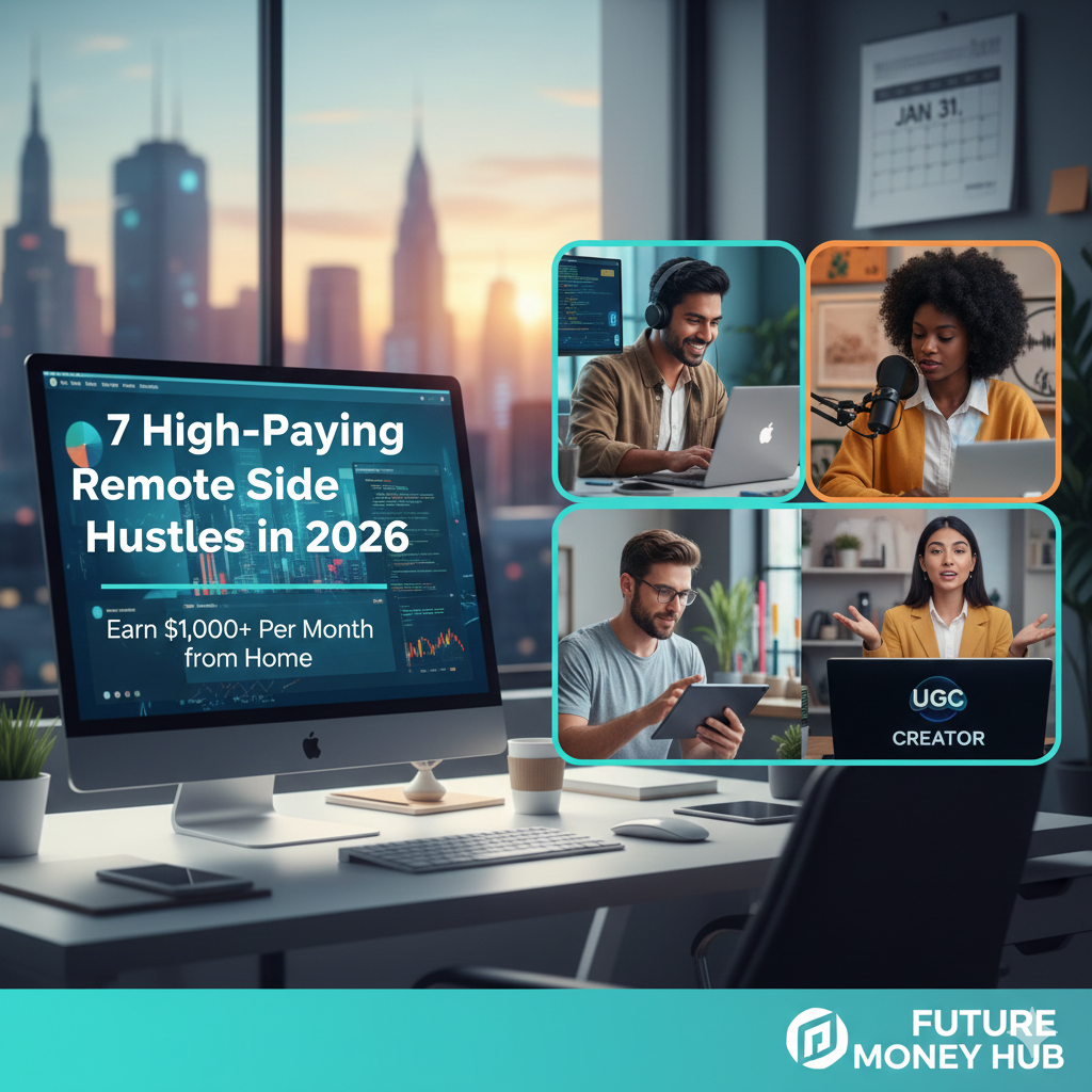 High-paying remote side hustles 2026
